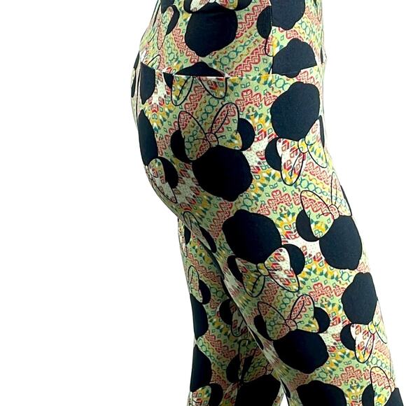 LuLaRoe Disney Minnie Mouse Super Soft Leggings Size OS - Picture 6 of 15